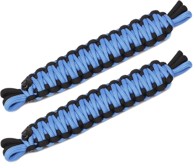 Savadicar Door Limiting Straps Swing Door Check Limiter for 1987-2022 Jeep Wrangler YJ TJ JK JKU JL JLU & Gladiator JT 2/4 Door, Interior Accessories, Blue - Image 1